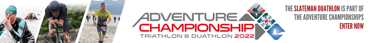 The Slateman Duathlon is part of the Adventure Championships. Enter Now.