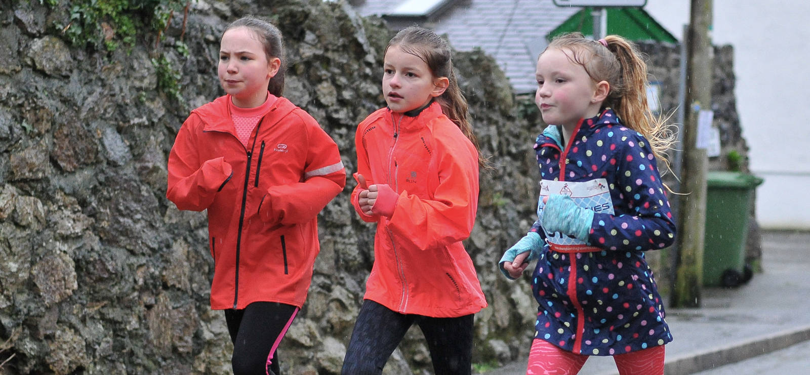 Kids race at the Anglesey Half Marathon & 10k